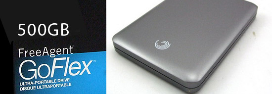 500GB Seagate FreeAgent GoFlex Ultra-Portable Hard Drive Review