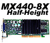 MSI G4MX440-T8X Half Height Videocard Review - PCSTATS