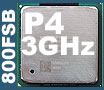 Intel 3GHz 800MHz FSB CPU / Processors