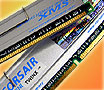 Corsair TwinX1024-4400PT Platinum DDR Memory Review 