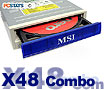 MSI X48 CD-RW/DVD-ROM Combo Drive - PCSTATS