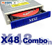 MSI X48 Optical Drives