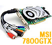 MSI NX7800GTX-VT2D256E SLI Videocards Review - PCSTATS