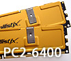 Crucial PC2-6400 Ballistix 2GB DDR-2 Memory Kit Review - PCSTATS