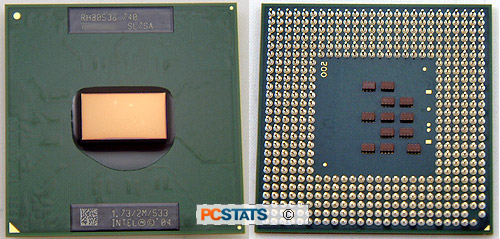 Good working Intel Pentium M Dothan 533 MHz 1.73 GHz CPU Processor