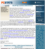 PCSTATS Newsletter - WinXP Tips and More Athlon64 Gear