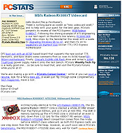PCSTATS Newsletter - MSI's Radeon RX800XT Videocard