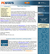 PCSTATS Newsletter - This Thing Called Linux...