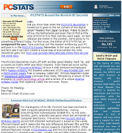 PCSTATS Newsletter - PCSTATS Around the World in 80 Seconds 