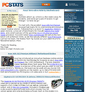PCSTATS Newsletter - Asus' Innovative A8N-SLI Motherboard 