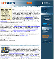 PCSTATS Newsletter - ASRock 939Dual - Ready for AMD Socket M2?