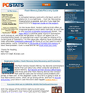PCSTATS Newsletter - Flash Memory Data Recovery Guide 