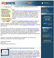PCSTATS Newsletter - Shuttle's Uber-Quiet Pentium M SFF PC 