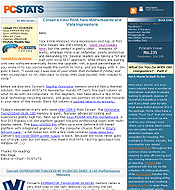 PCSTATS Newsletter - Corsair's Killer RAM, New Motherboards and Vista Impressions