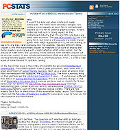 PCSTATS Newsletter - nVidia nForce 680i SLI Motherboard Tested