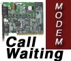 Call Waiting Modem